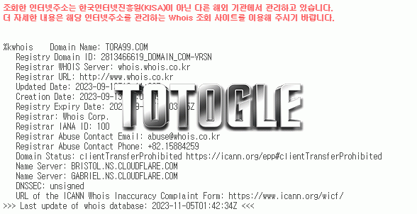 [토토사이트] 토라 TORA 먹튀검증 tora99.com 검증완료